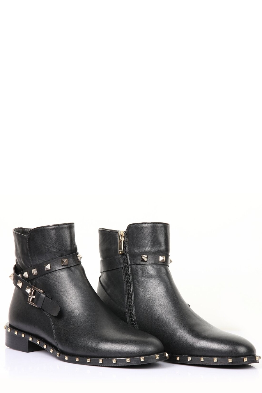 Nemesis Genuine Leather Women's Boots Black