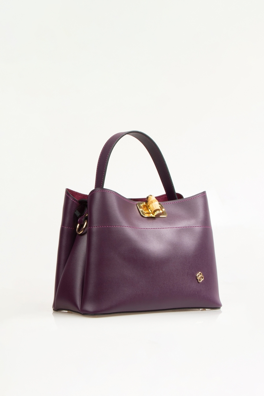 Poly Women Shoulder Bag Purple